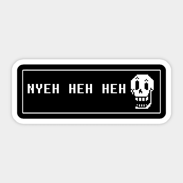 Nyeh heh heh Sticker by mimilo